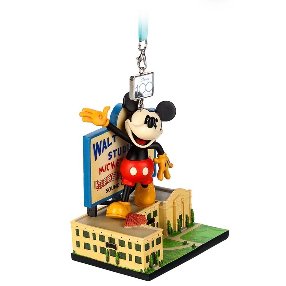 Sketchbook Disney 100 Mickey Mouse Hyperion Studios Silly Symphony Ornament NEW - Picture 2 of 3